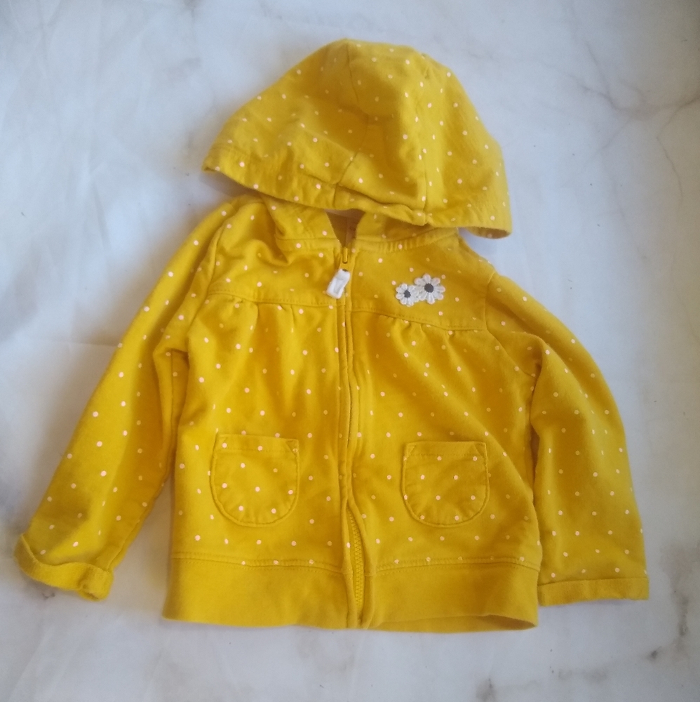 Carter's Polkadot Hoodie 18 months